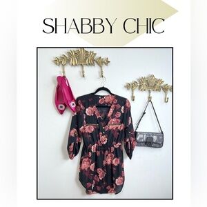 Rose 🌹 Tunic blouse M